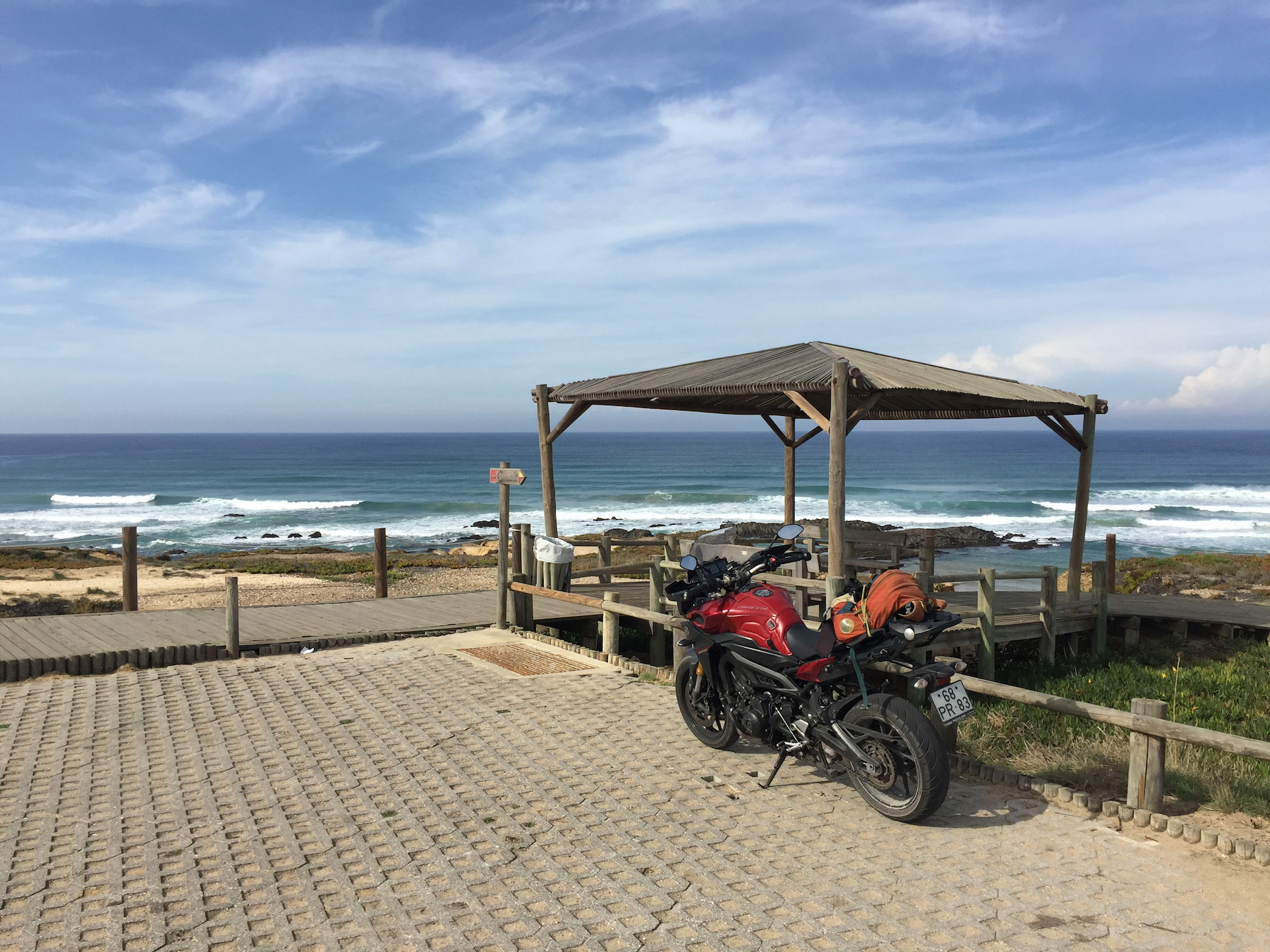 Portugalsko na motorce v listopadu 2016