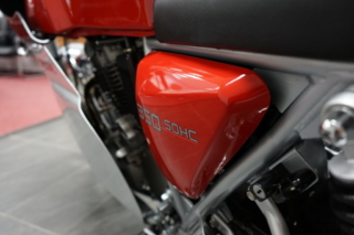 Jawa 350 OHC Special - levý bok motocyklu